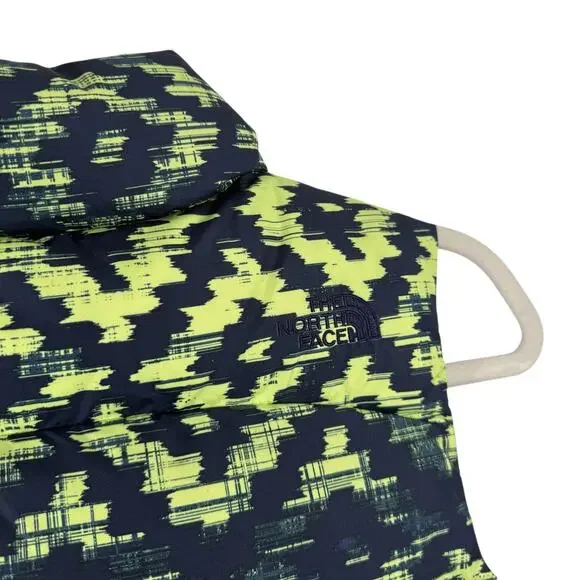North Face Nuptse 2 Vest Puffer 700 Goose Down Cosmic Blue Outdoor Womens XS - Picture 5 of 9